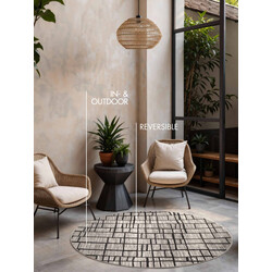 Kusový koberec Ted Baker Haringey 106387 Černá kruh