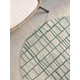 Kusový koberec Ted Baker Haringey 106389 Green White kruh