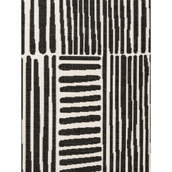 Kusový koberec Ted Baker Haringey 106390 Black White kruh