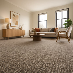 Metrážový koberec Optik 16 Šedobéžový