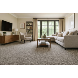 Metrážový koberec Optik 16 Šedobéžový