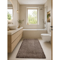 Koupelnová předložka Ella micro coffee