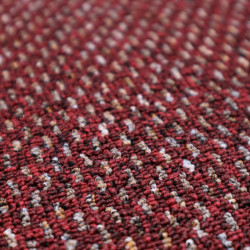 Metrážový koberec Rubin 2159 red