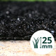 Metrážní umělá tráva PartyGrass Black