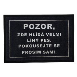 TRHÁK: Rohožka Líný pes 40x60 cm - na ven i na doma