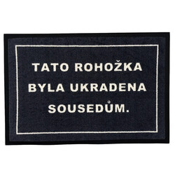 TRHÁK: Tato rohožka byla ukradena sousedům 40x60 cm - na ven i na doma