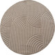 Kusový koberec Helix 2201 beige kruh