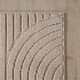 Kusový koberec Helix 2201 beige kruh