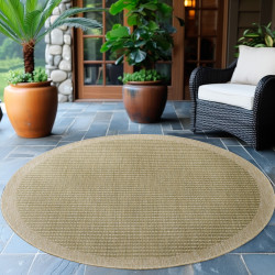Kusový koberec Giza 1410 Green kruh