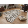 Kusový koberec Twin-Wendeteppiche 103133 braun creme