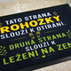 Rohožka Slouží 40x60 cm