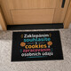 Rohožka Zaklepáním souhlasíte s cookies 40x60 cm