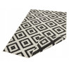 Kusový koberec Twin-Wendeteppiche 103129 schwarz creme