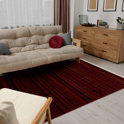 Kusový koberec Orient 5132 vínový