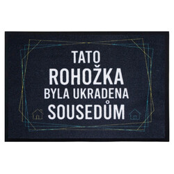 Tato rohožka byla ukradena sousedům 40x60 cm - na ven i na doma