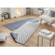 Kusový koberec Twin-Wendeteppiche 103119 blau creme – na ven i na doma