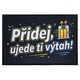 Rohožka "Přidej, ujede ti výtah" motivuje Vaše sousedy.