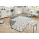 Kusový koberec Twin-Wendeteppiche 103117 grün creme – na ven i na doma