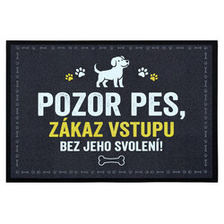 Rohožka se psím svolením 40x60 cm - na ven i na doma