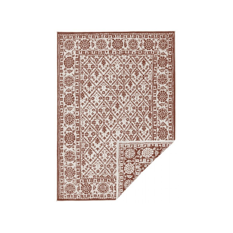 Kusový koberec Twin-Wendeteppiche 103114 terra creme – na ven i na doma