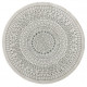 Kusový koberec Twin-Wendeteppiche 103103 creme grün kruh