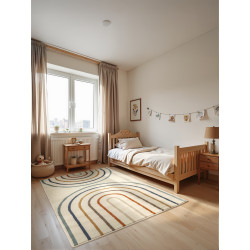 Dětský koberec Adventures 106212 Cream Multicolor