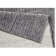 Kusový koberec Twin-Wendeteppiche 103097 grau creme – na ven i na doma