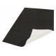Kusový koberec Twin-Wendeteppiche 103096 schwarz creme