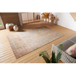 Kusový koberec Cairo 105585 Gizeh Cream Red – na ven i na doma