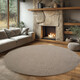 Kusový koberec Helix 2200 beige kruh