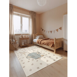 Dětský koberec Adventures 106408 Cream Multicolor
