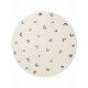 Dětský koberec Adventures 106414 Cream Multicolor kruh