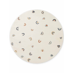 Dětský koberec Adventures 106414 Cream Multicolor kruh