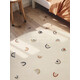 Dětský koberec Adventures 106414 Cream Multicolor kruh