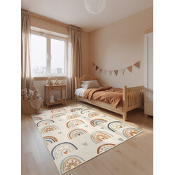 Dětský koberec Adventures 106415 Cream Multicolor
