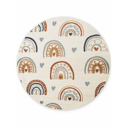 Dětský koberec Adventures 106415 Cream Multicolor kruh