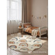 Dětský koberec Adventures 106415 Cream Multicolor kruh