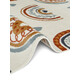Dětský koberec Adventures 106415 Cream Multicolor kruh