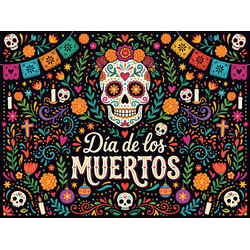 Rohožka Día de los Muertos 40x60 cm