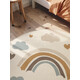 Dětský koberec Adventures 106418 Cream Multicolor kruh