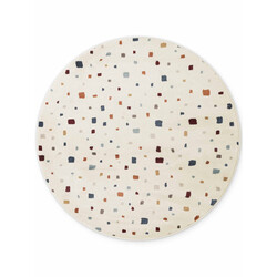 Dětský koberec Adventures 106419 Cream Multicolor kruh