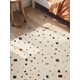 Dětský koberec Adventures 106419 Cream Multicolor kruh