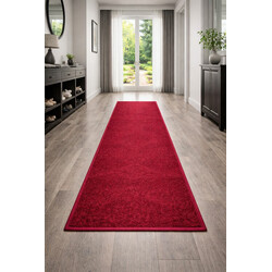AKCE: 200x80 cm Běhoun na míru Eton vínově červený - obšitý ze všech stran