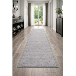 AKCE: 150x40 cm Běhoun na míru Eton šedý 73 - obšitý ze všech stran