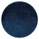 Kusový koberec Visco Rabbit Dark blue 10 kruh