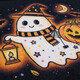 Rohožka Halloweenský duch 40x60 cm