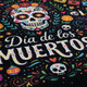 Rohožka Día de los Muertos 40x60 cm