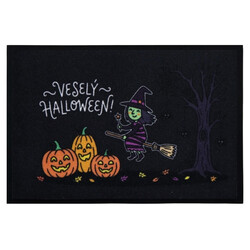 Rohožka Veselý Halloween s čarodějkou 40x60 cm