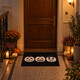 Rohožka Tři halloweenské dýně 40x60 cm