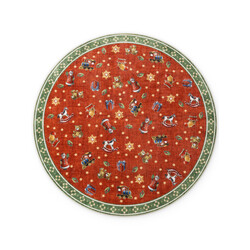 Kusový koberec Villeroy & Boch Toy's delight 106499 Red Green kruh